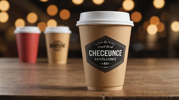 Gobelet kraft personnalisé : l'élégance au service de l'événementiel